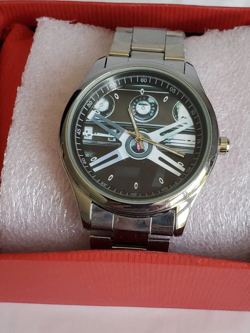 Men's Watch for Auto Enthusiast -  Oldsmobile 442/Cutlass  Steering Wheel